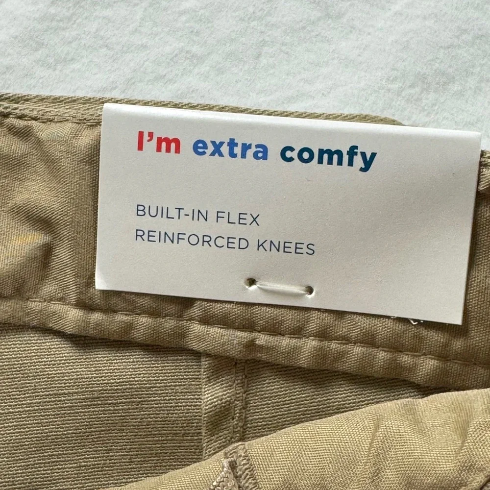 Lot of 2 Old Navy Boy's Size 8 NWT Tan Chino Pants & Blue Straight Leg Jeans